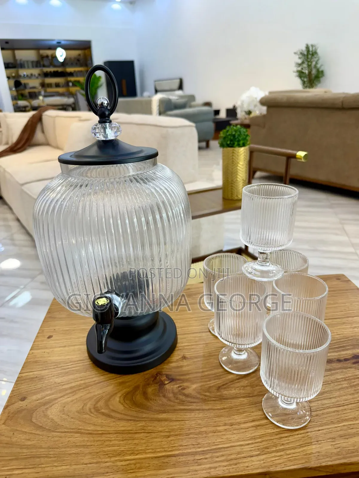 Decanter Na Glass 6