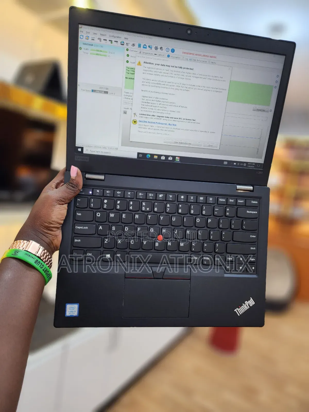 Laptop Lenovo ThinkPad L380 8GB Intel Core I3 SSD 256GB
