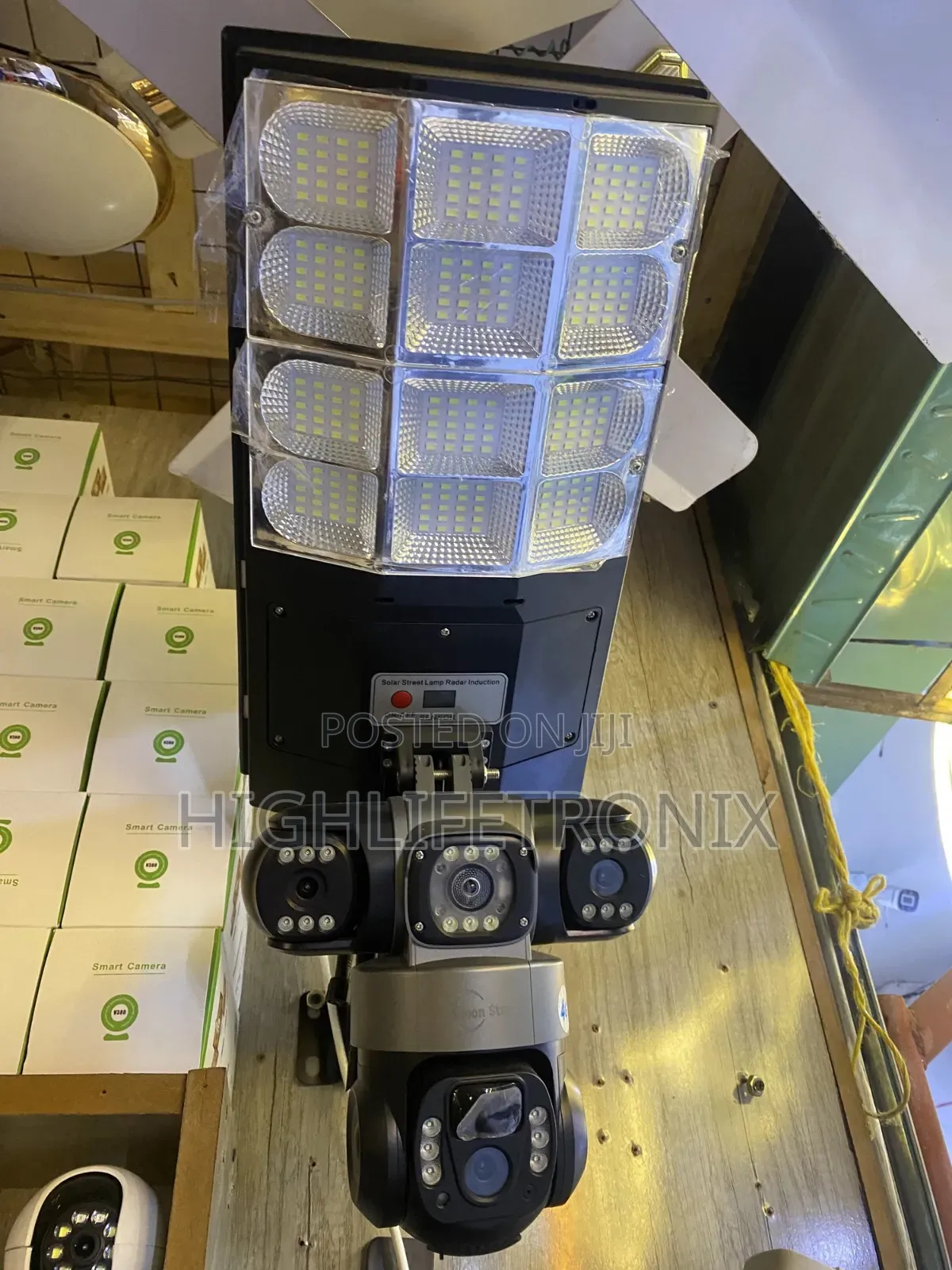 Solar Light With Camera 24/7 Security