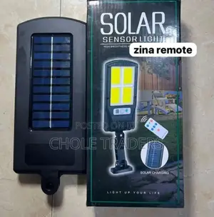 Solar Sensor Street Light