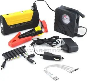 Car Jumper Starter With Compressor