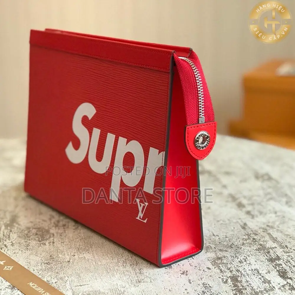 Supreme Wallets Unisex Red Black
