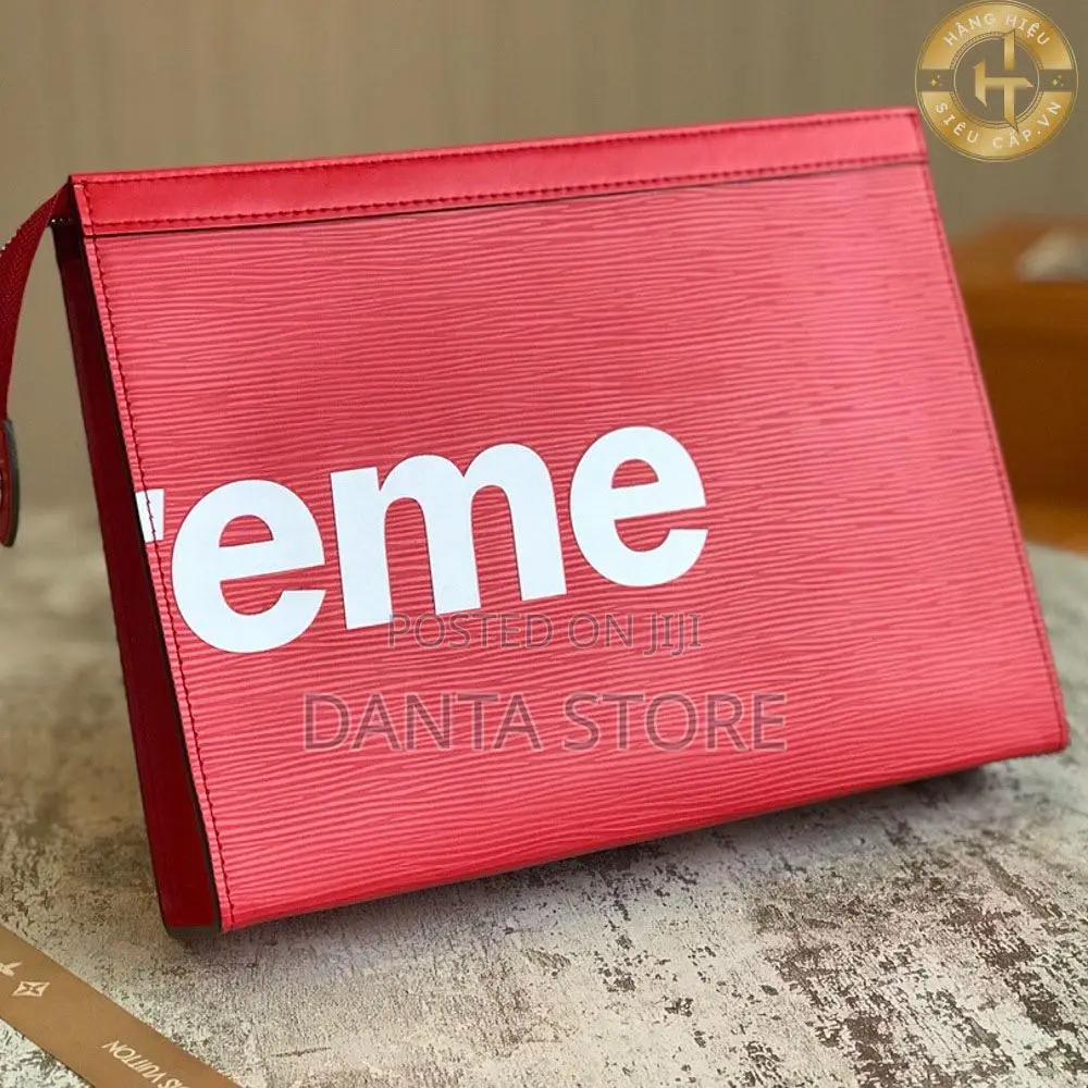 Supreme Wallets Unisex Red Black