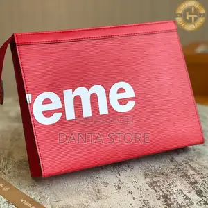 Supreme Wallets Unisex Red Black
