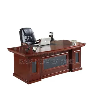 Executive Mahogany Office Desk Luxury Presidential Director Table120cm