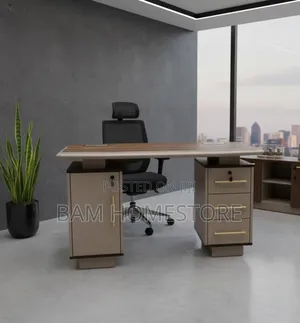 Bmodern Yp29-12 Executive Office Desk - 120cm Luxury Workstation