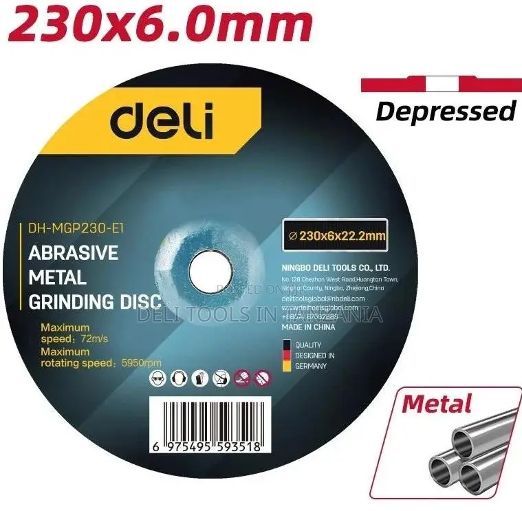 Deli Abrasive Metal Grinding Disc