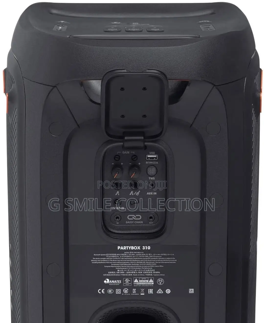 JBL Partybox 310 Portable Rechargeable Bluetooth Speaker
