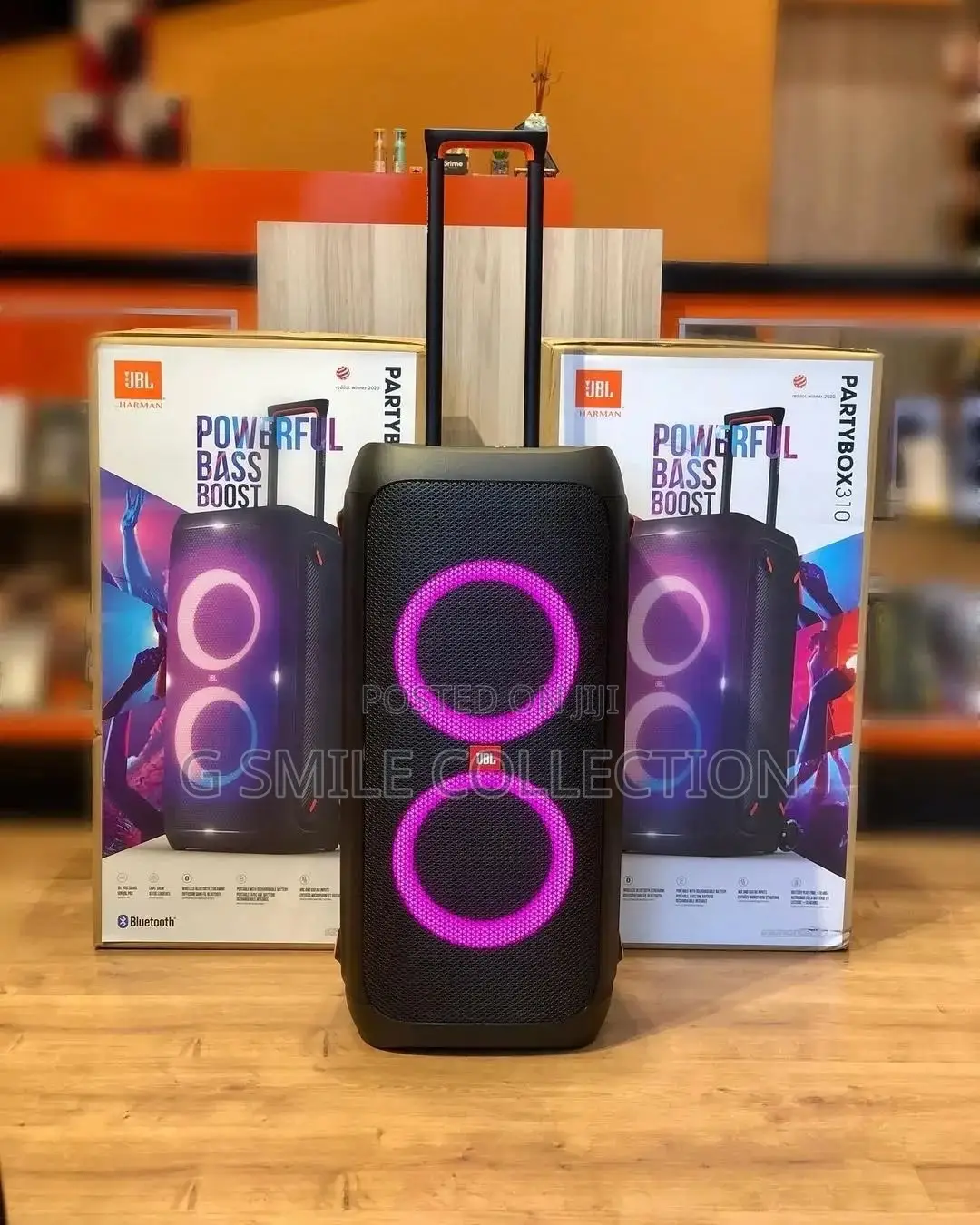 JBL Partybox 310 Portable Rechargeable Bluetooth Speaker