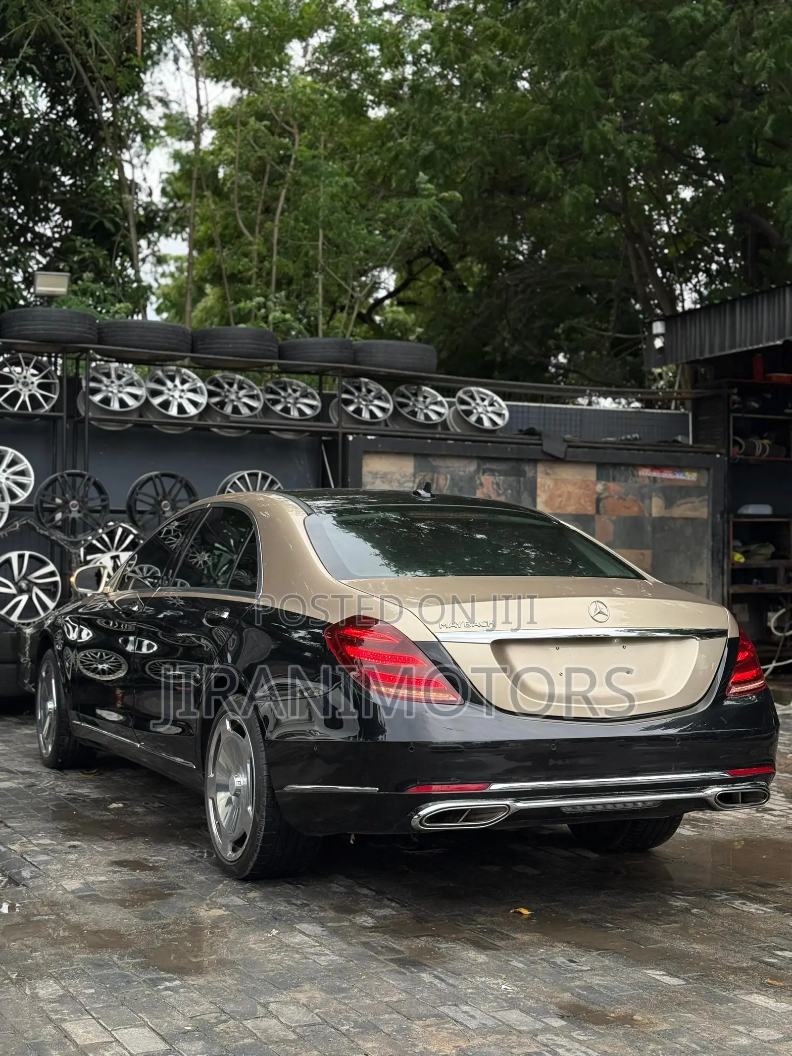 Mercedes-Benz S-Class Maybach S 400 4MATIC (X222) 2015 Black