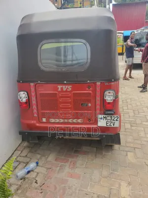 TVS King Deluxe Plus iTouch Start 2025 Red