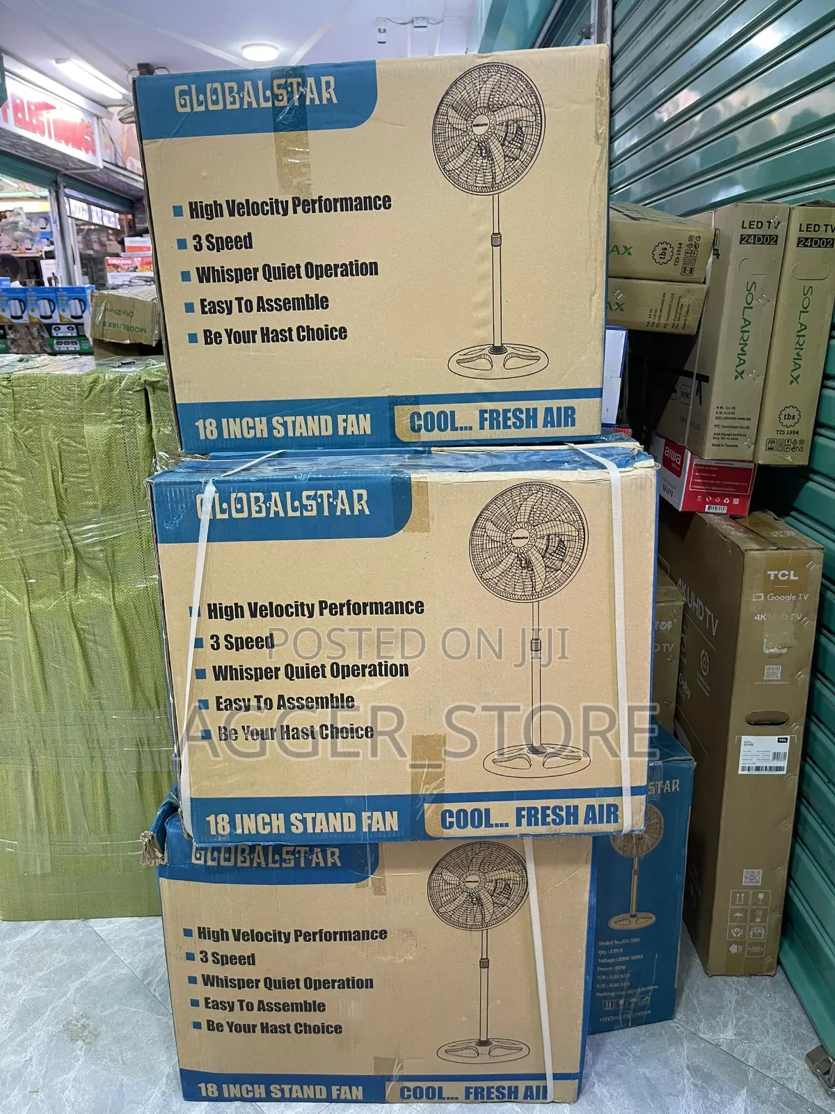 Globalstar Stand Fan 18"