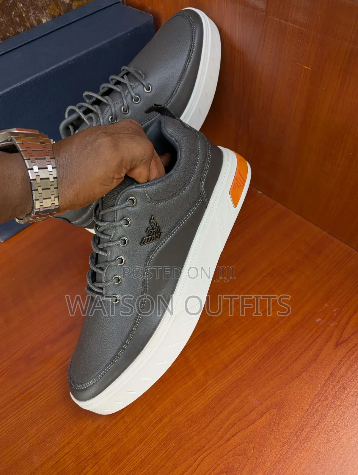 Viatu Vya Raba Za Kiume or Men's Leather Materials Shoes Daraja Kali