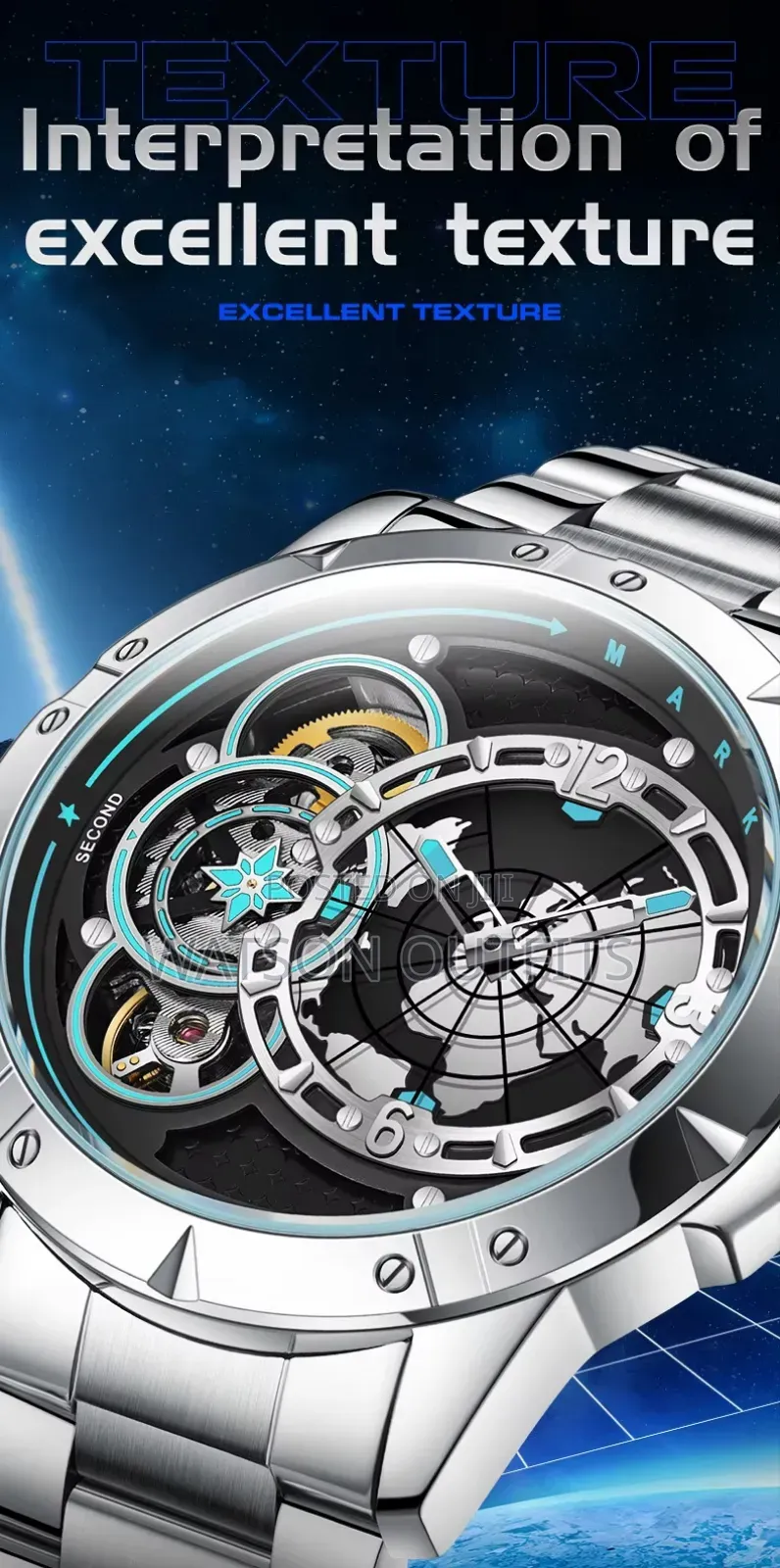 Saa Ya Mechanical Movement or Automatic Ya Mark Fairwhale First Class