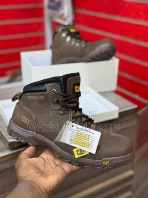 Men's Leather Boot Shoes New Original Na Royal Za Caterpillar Brand