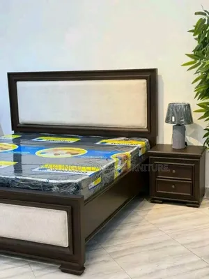 Kitanda Cha Mbao Mixer Bedsofa Na Sides Zake