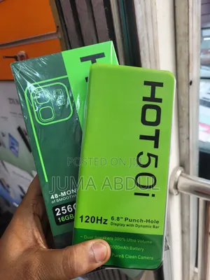 New Infinix Hot 50i 256 GB White