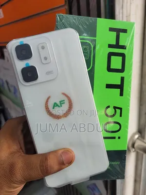 New Infinix Hot 50i 256 GB White