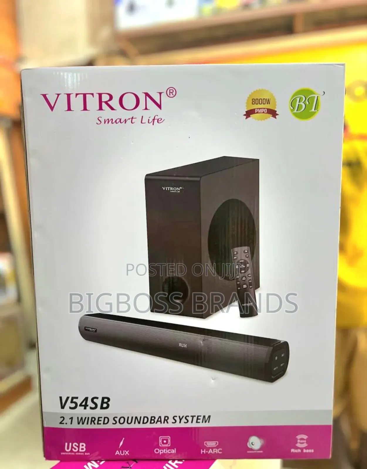 Vitron V54sb Wired Sound Bar