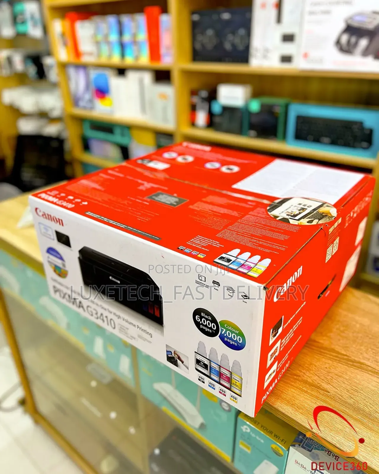 Canon Pixma G3410, a Wireless All-in-One Refillable Ink Tank Printer