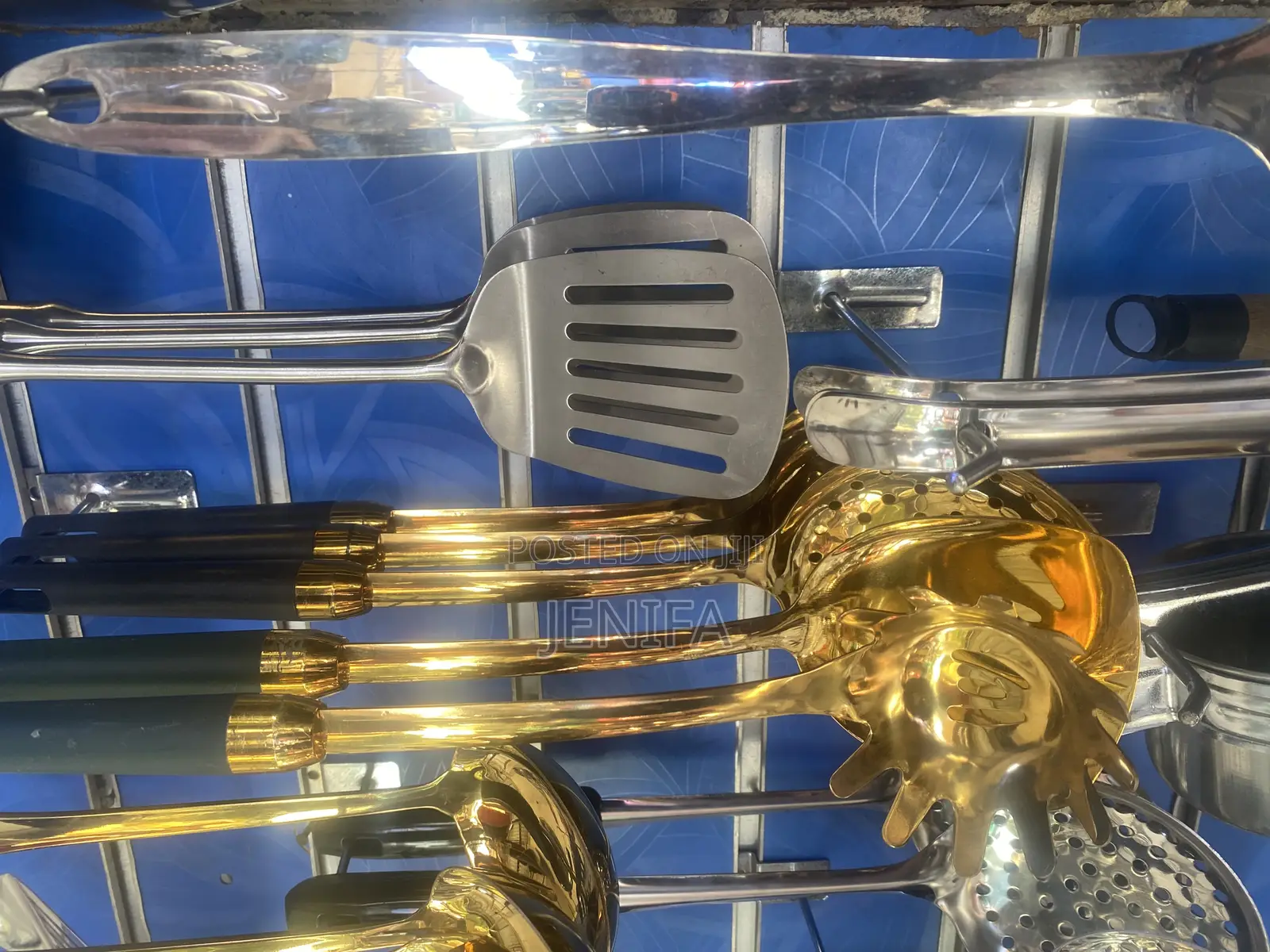 Gold Saving Spoons Set