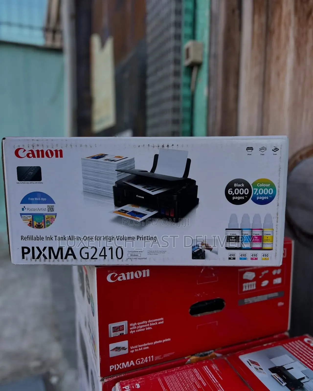 Canon Pixma G2410 Multifunction Inkjet Printer
