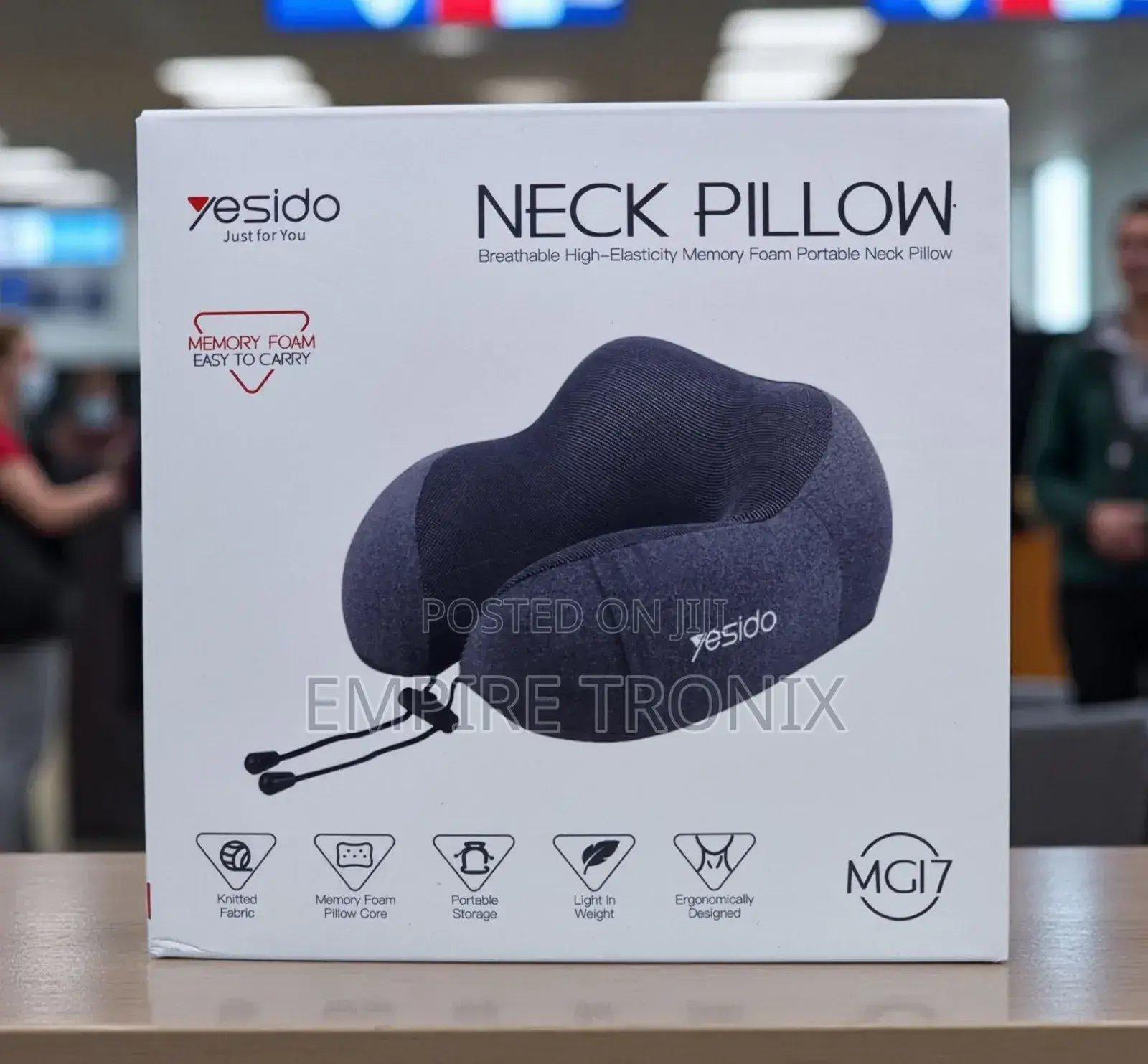Yesido Mg17 Memory Foam Neck Pillow