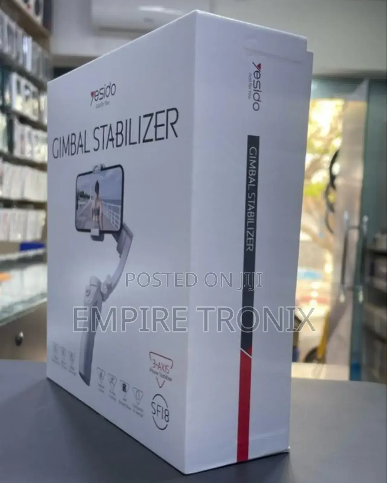 Yesido Sf18 Ai Auto Face Tracking Gimbal Stabilizer