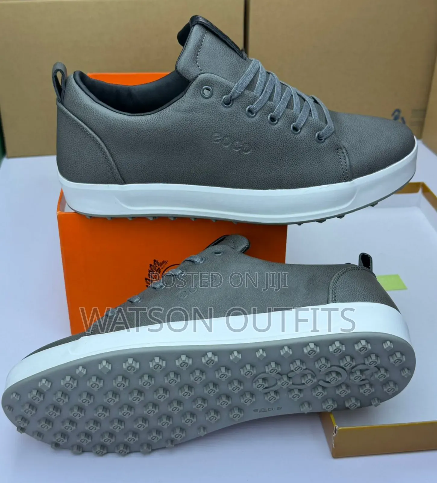 Viatu or Men's Leather Shoes Za Ecco Brand Original Na Classical