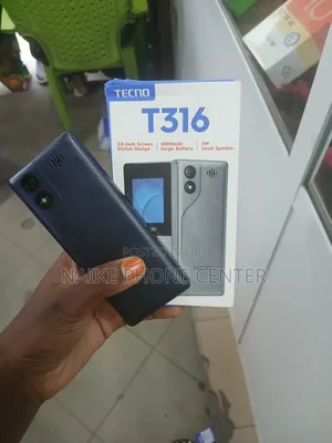 New Tecno T316 Black