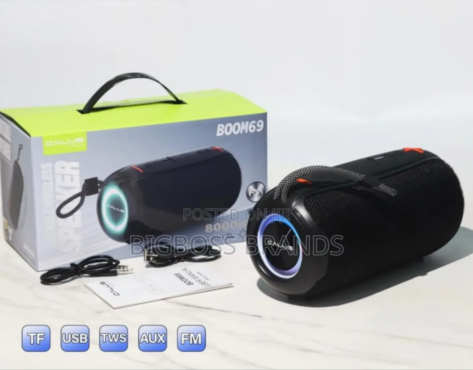 Calus Wireless Speaker Boom 69 Waterproof Ipx6