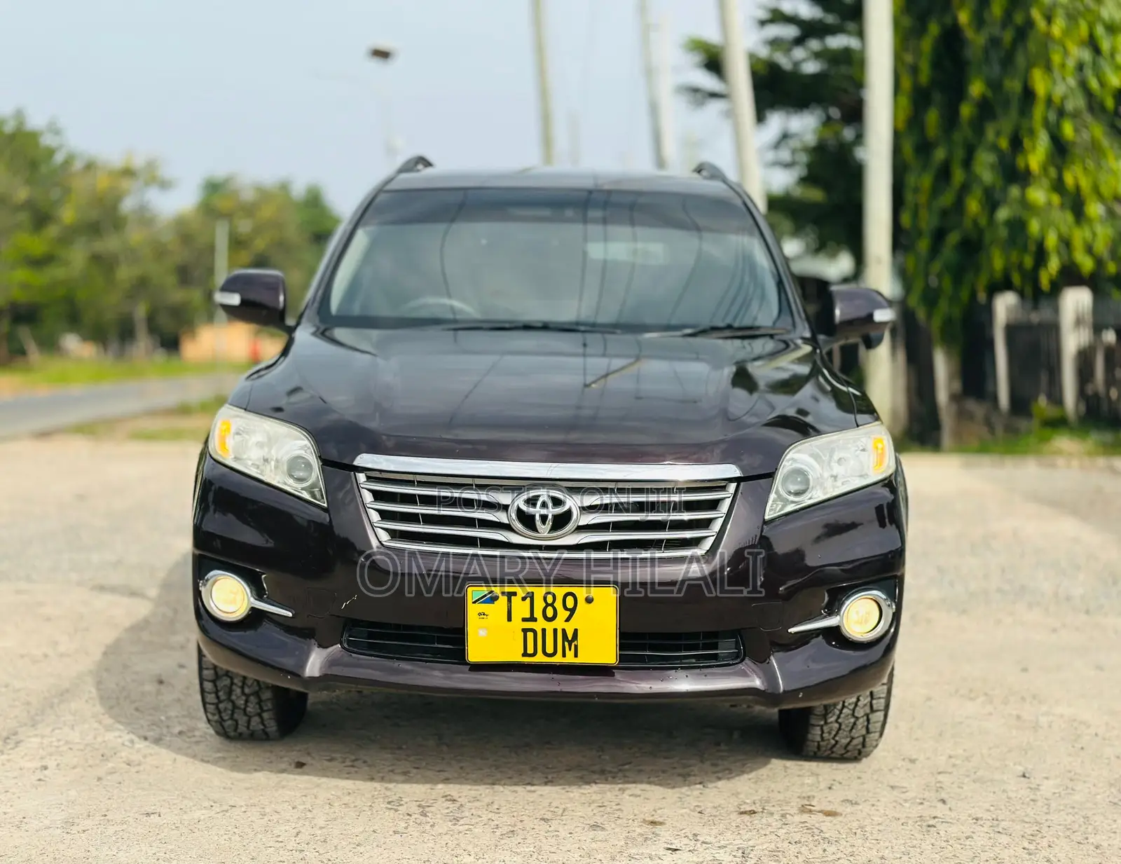 Toyota Vanguard 2011 Maroon
