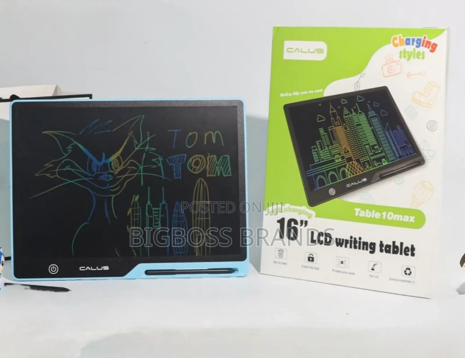 Table 10 Max 16" LCD Writing Table Usb C Charging