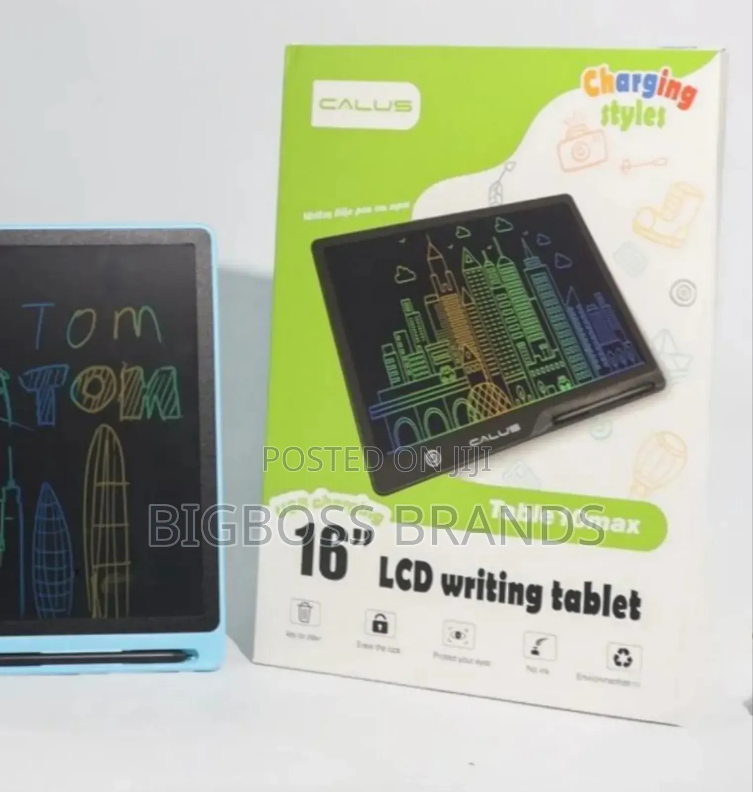 Table 10 Max 16" LCD Writing Table Usb C Charging