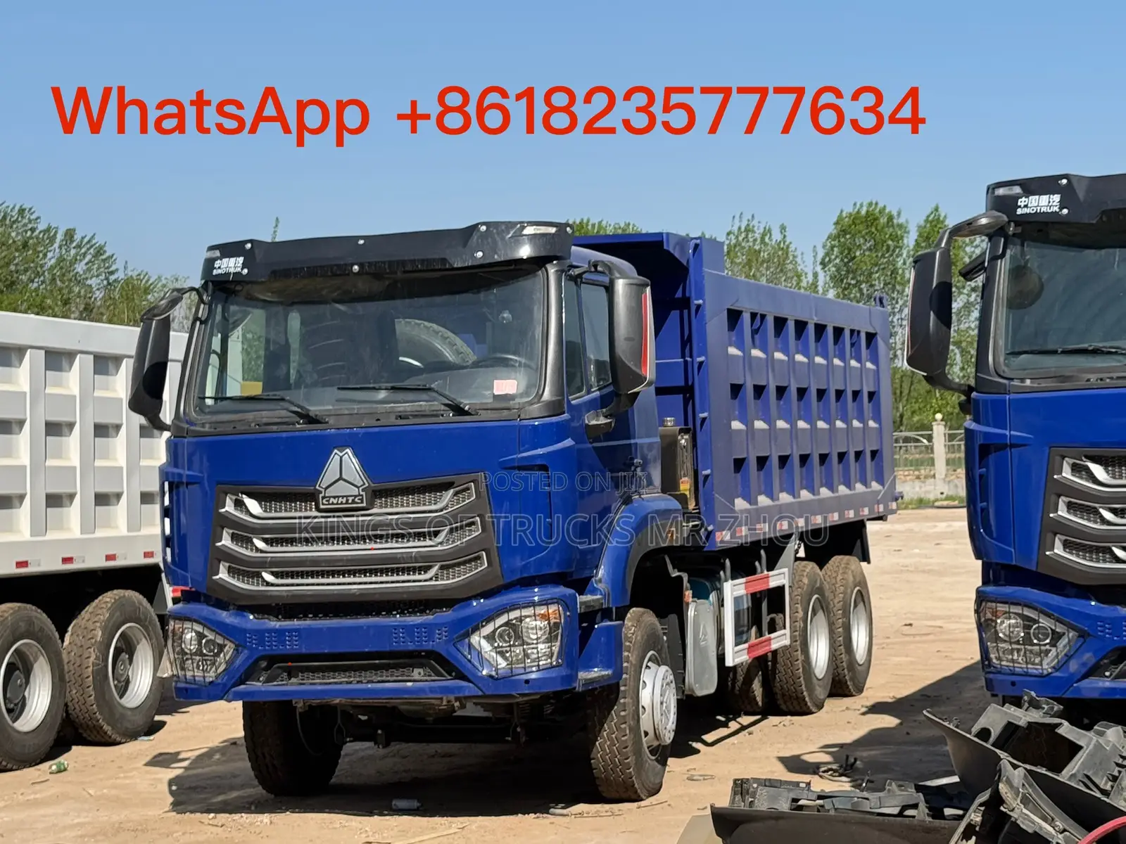 Ready to Order Used Howo Nx 6x4 Dump Truck