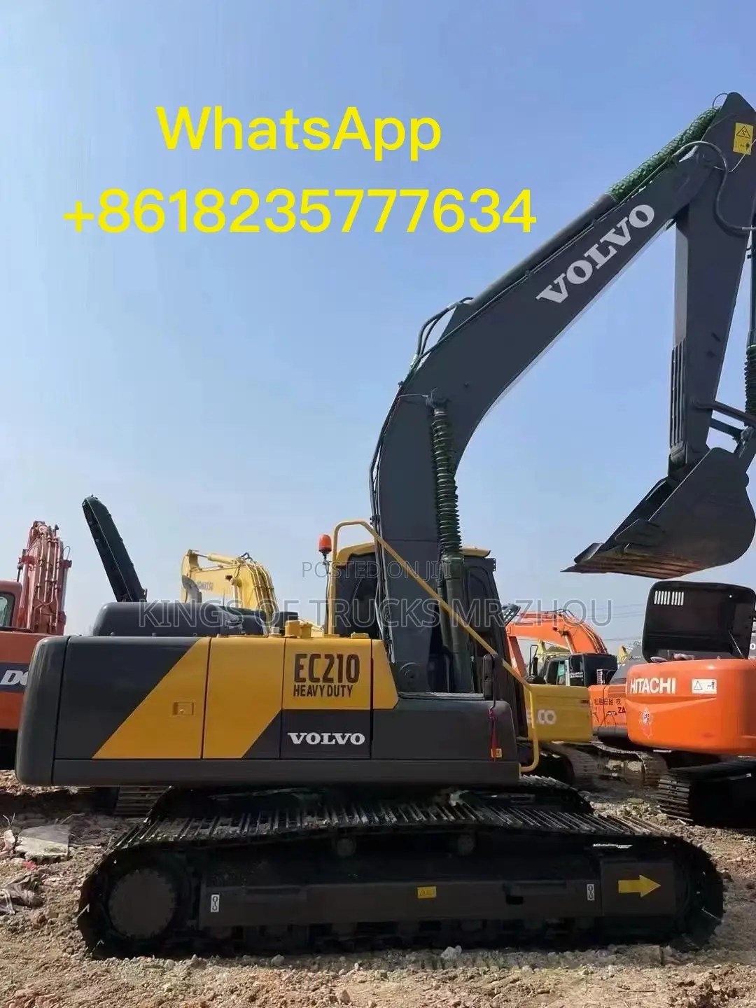 Ready for Order Used Volvo Excavator for Sale