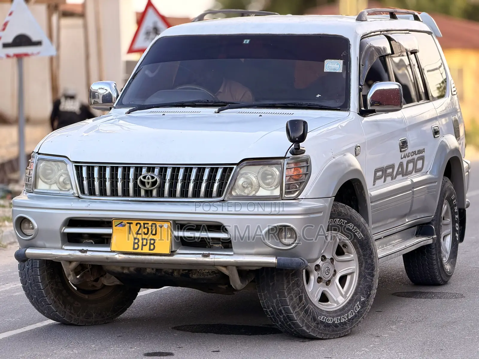 Toyota Land Cruiser Prado 1998 White
