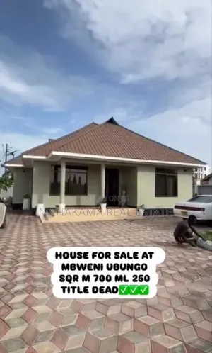 3bdrm House in Mchakama Real Estate, Mbweni for sale