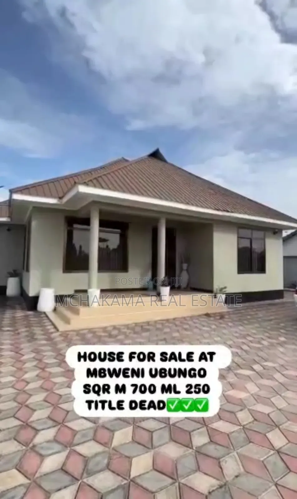 3bdrm House in Mchakama Real Estate, Mbweni for sale
