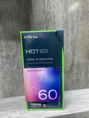 New Infinix Hot 60i 128 GB