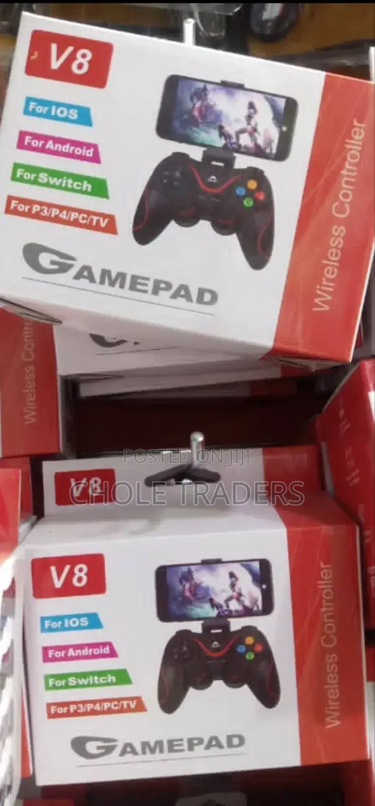 V8 Wireless Bluetooth Controller Gamepad
