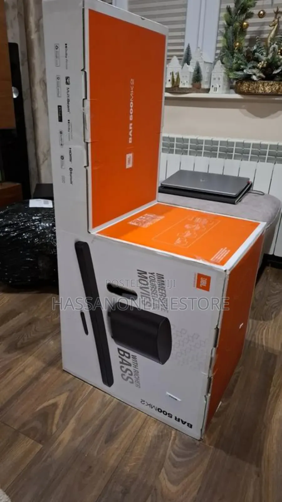 JBL Bar 500mk2 750w 5.1-Channel Dolby Atmos Soundbar System
