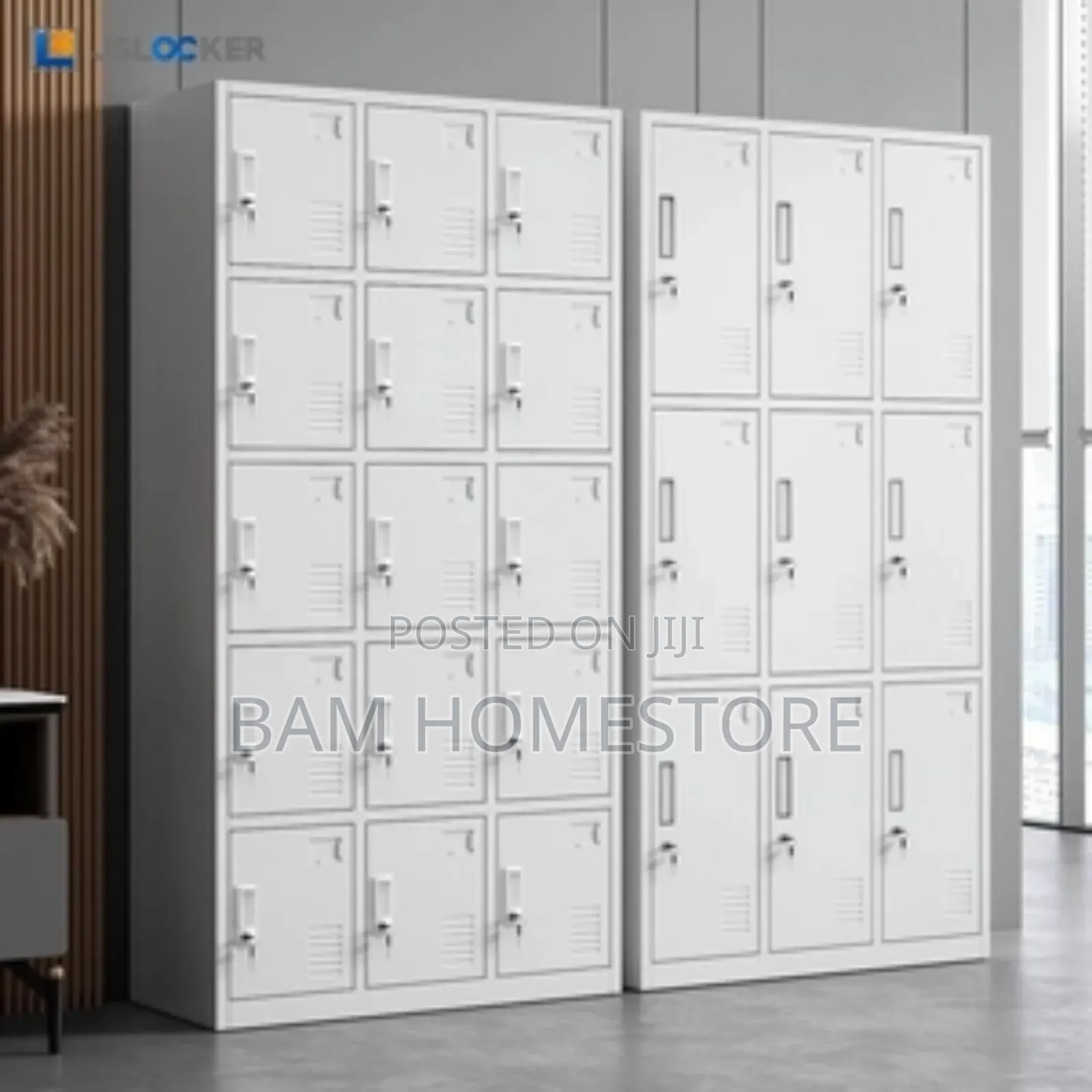 Heavy Duty 15-Drawer Metal Filing Cabinet - Secure Office Locker