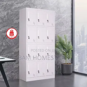 Heavy Duty 15-Drawer Metal Filing Cabinet - Secure Office Locker