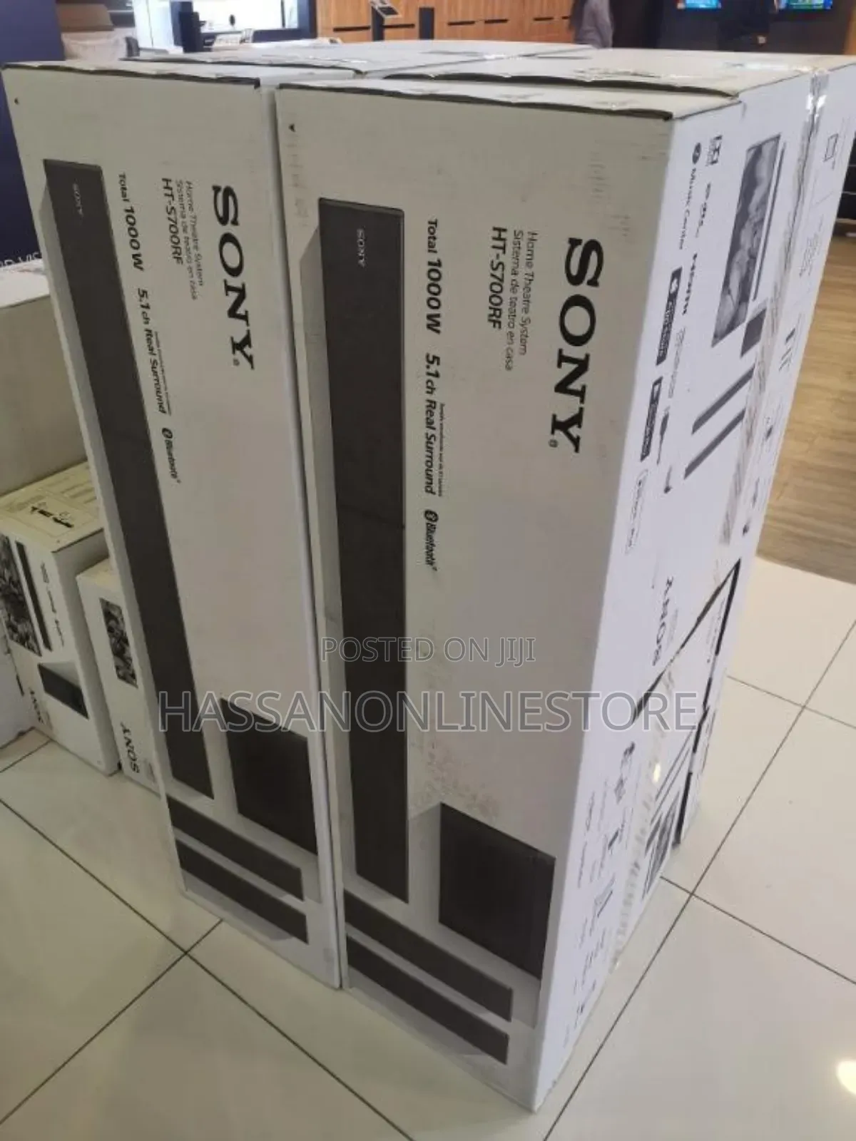 Sony 1000w Ht-S700rf 5.1ch Soundbar With Tallboy Speaker