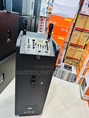 Lige-220 Big Power Rechargeable Speaker With 2 Microphones