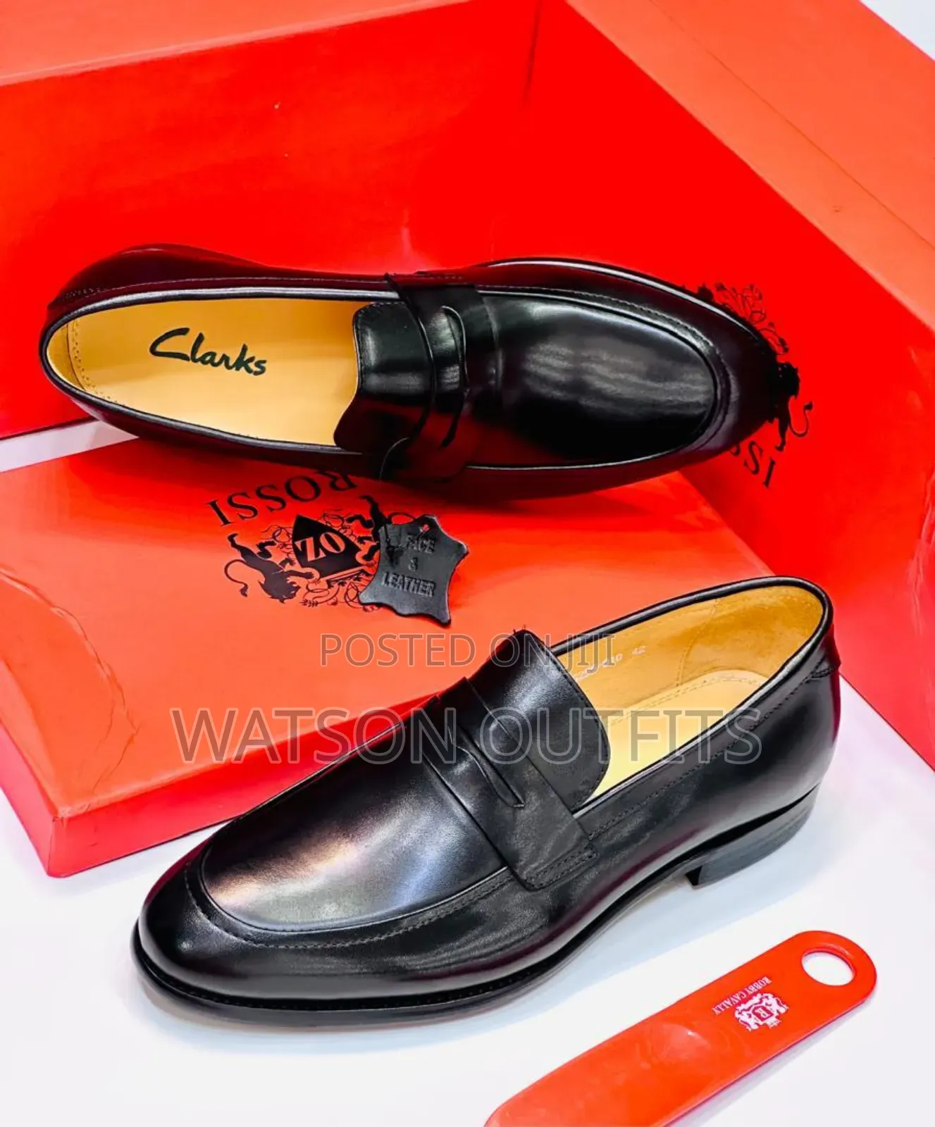 Men's Leather Shoes or Viatu Vya Leather Materials Totally Royal