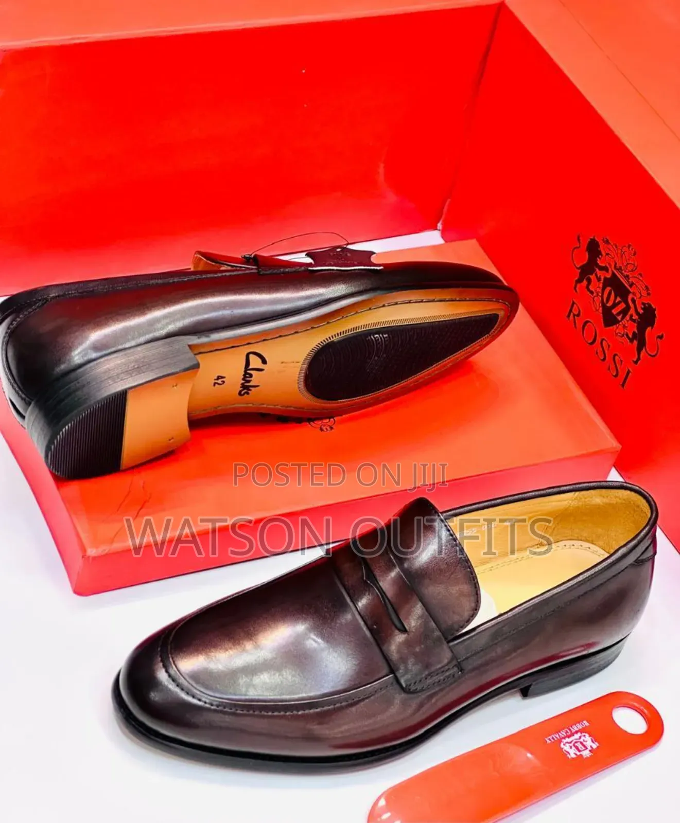 Men's Leather Shoes or Viatu Vya Leather Materials Totally Royal