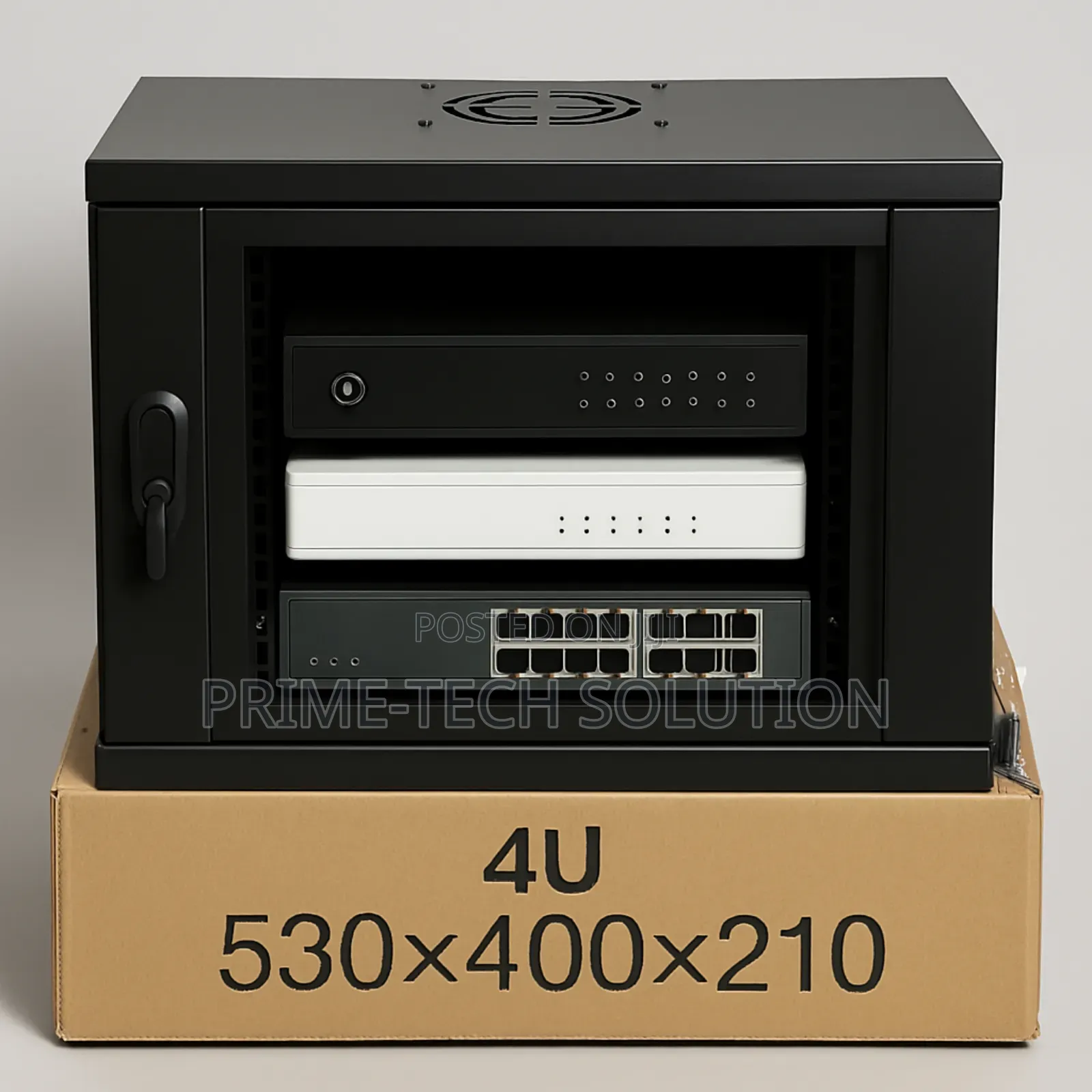 Cabinet 4u - Rack Mount 530x400x210mm