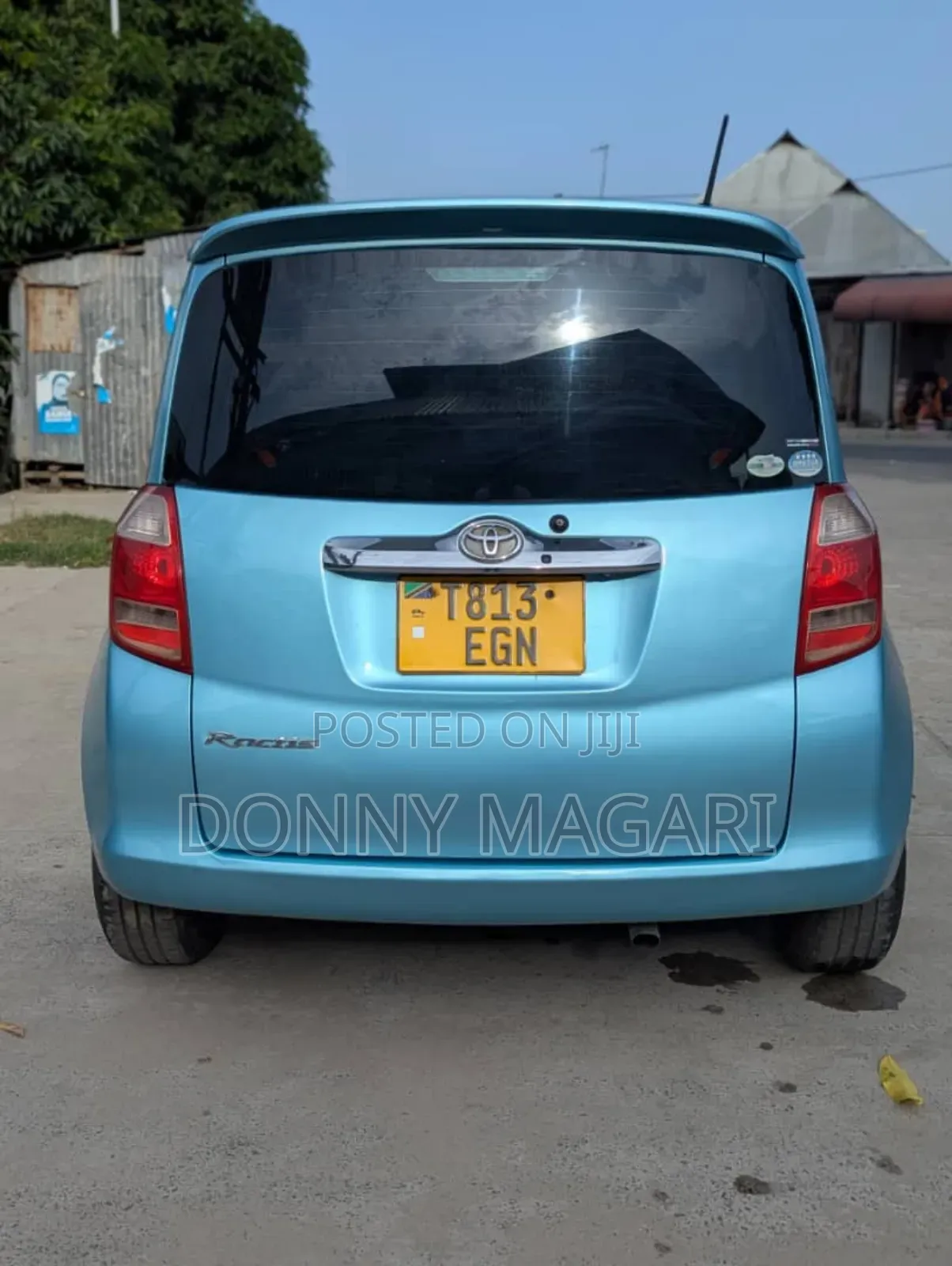 Toyota Ractis 2007 Blue